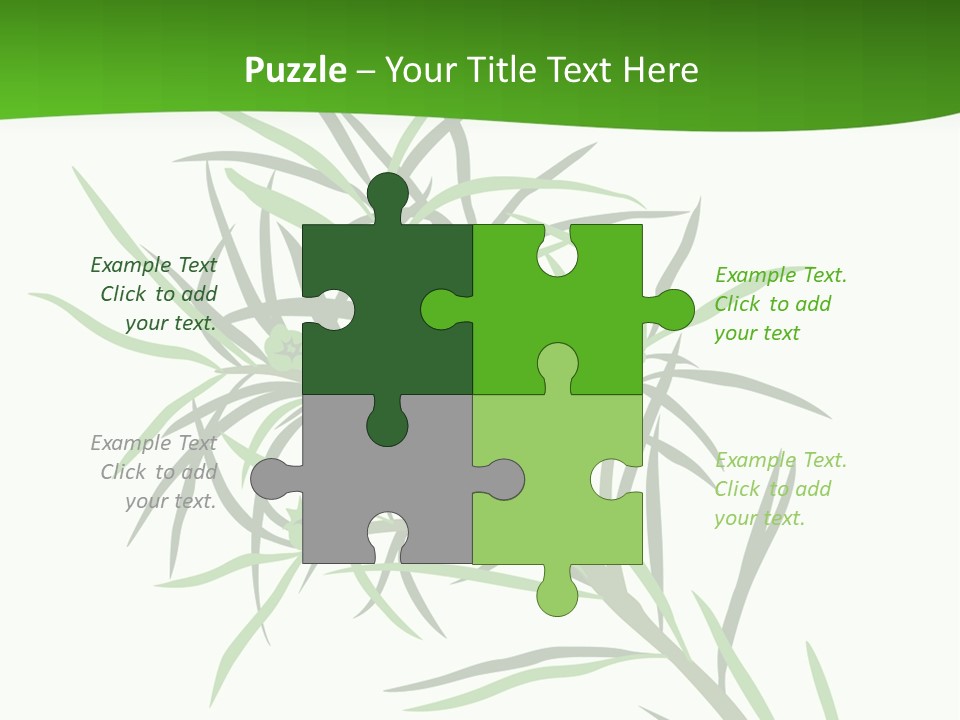 Leafs Essence Nature PowerPoint Template