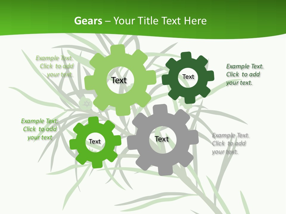 Leafs Essence Nature PowerPoint Template