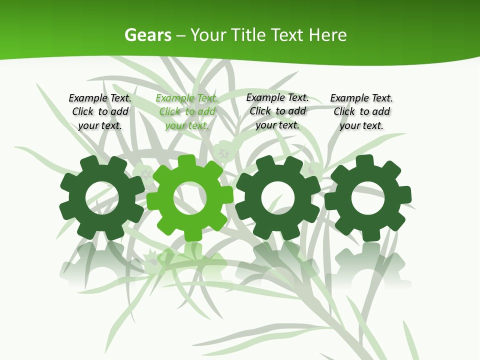 Leafs Essence Nature PowerPoint Template