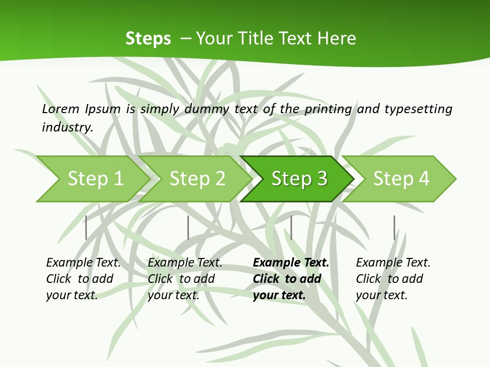 Leafs Essence Nature PowerPoint Template