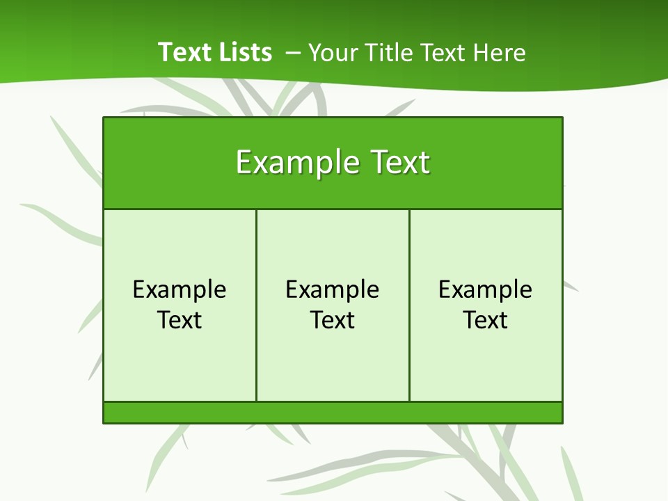Leafs Essence Nature PowerPoint Template