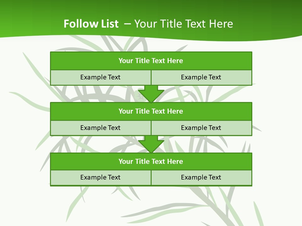 Leafs Essence Nature PowerPoint Template
