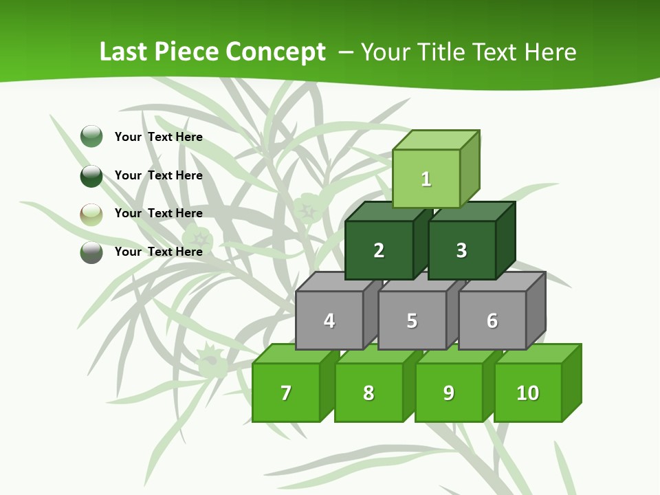 Leafs Essence Nature PowerPoint Template
