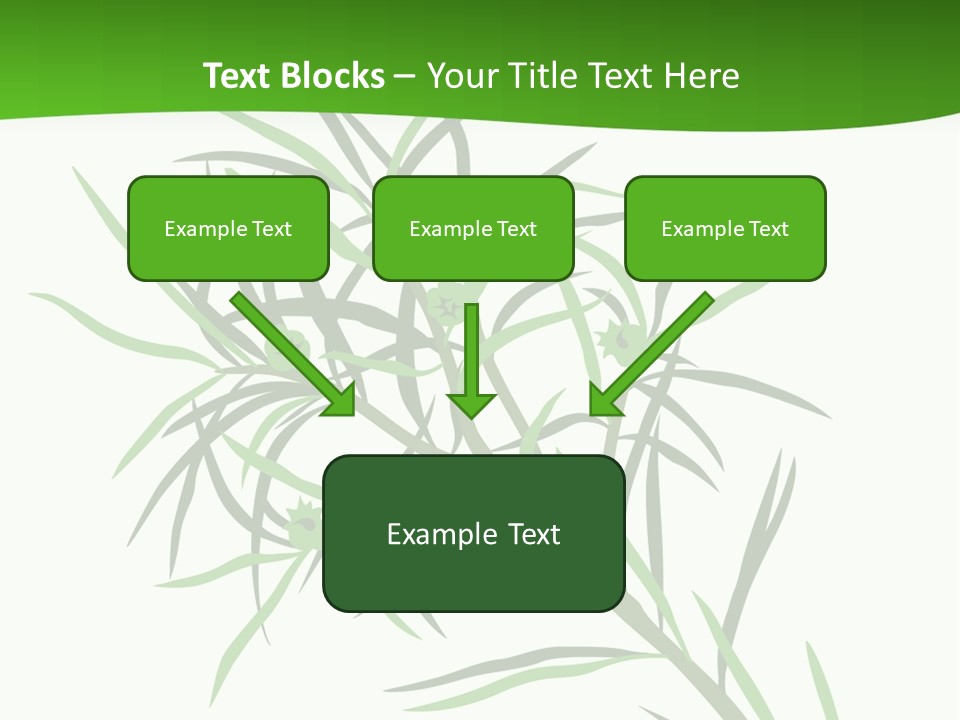 Leafs Essence Nature PowerPoint Template