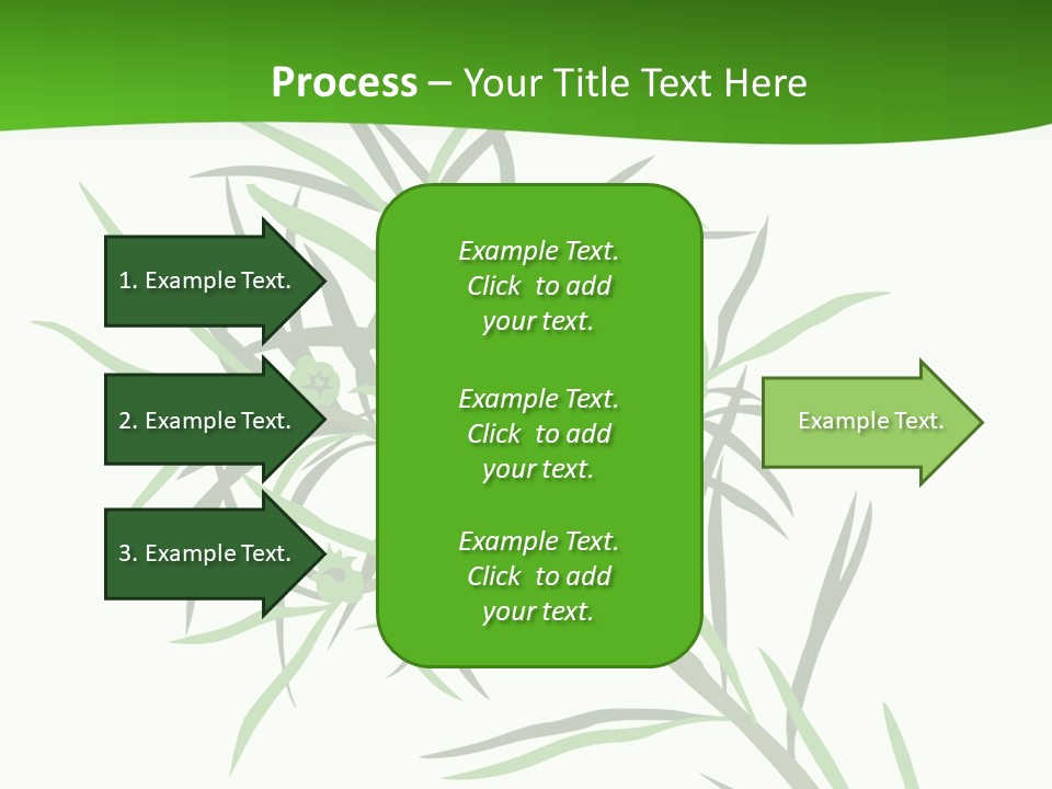 Leafs Essence Nature PowerPoint Template