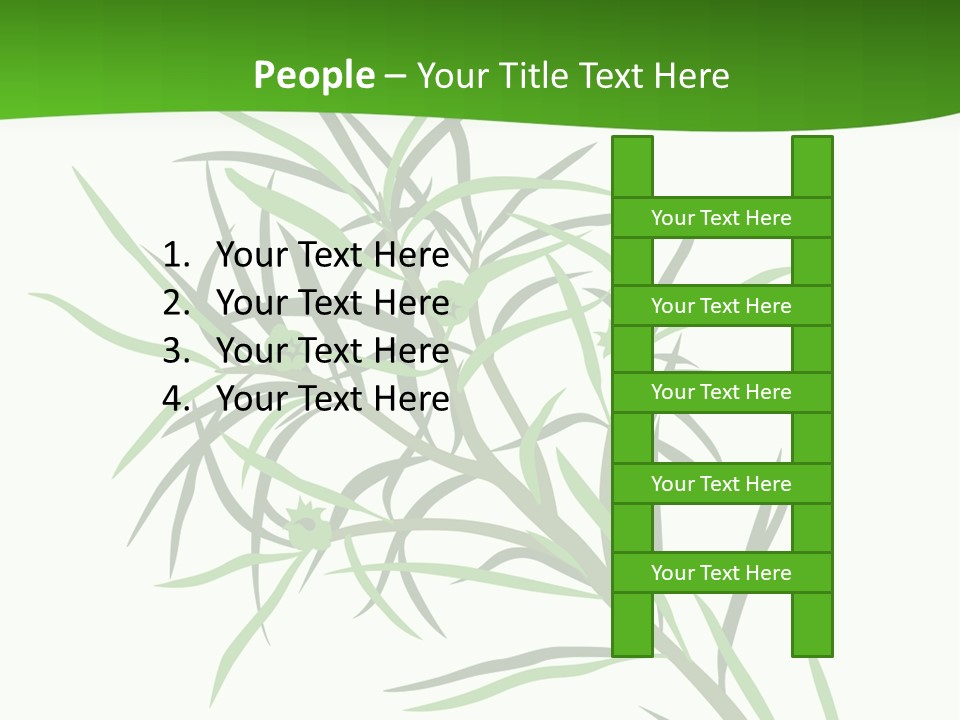Leafs Essence Nature PowerPoint Template