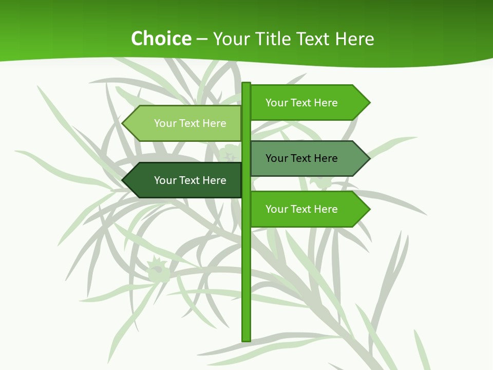 Leafs Essence Nature PowerPoint Template