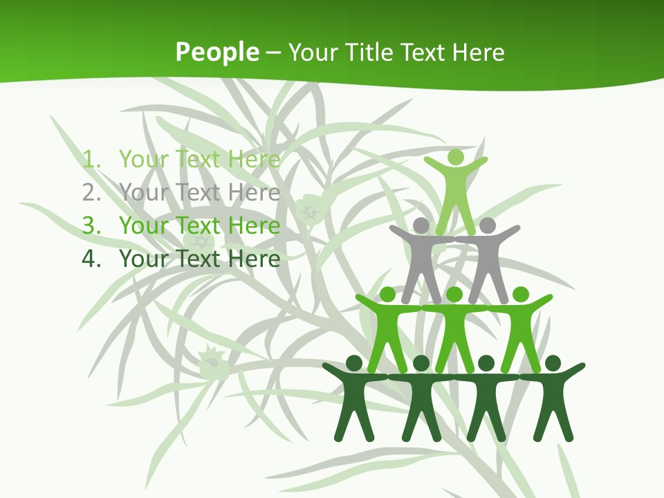 Leafs Essence Nature PowerPoint Template