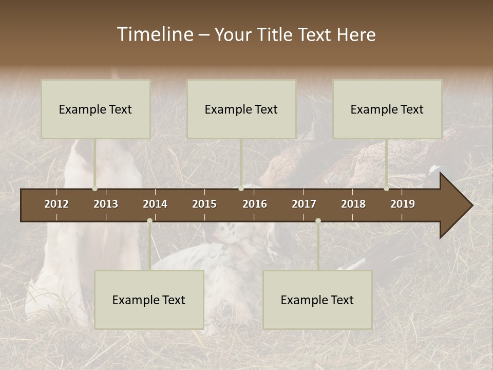 Grass Obedient Sport PowerPoint Template