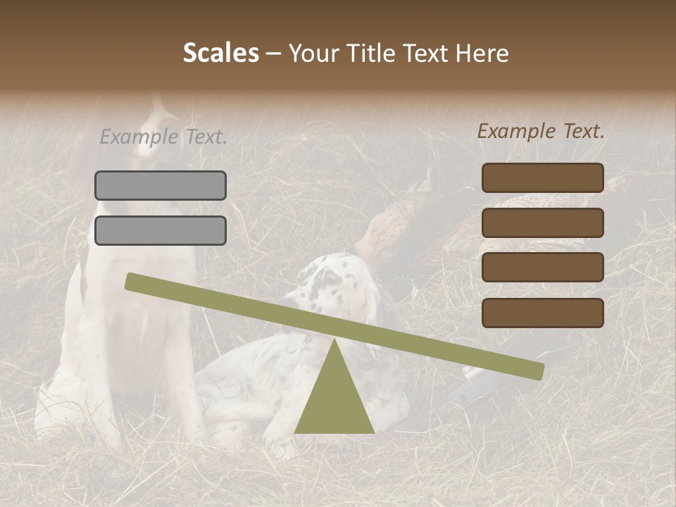 Grass Obedient Sport PowerPoint Template