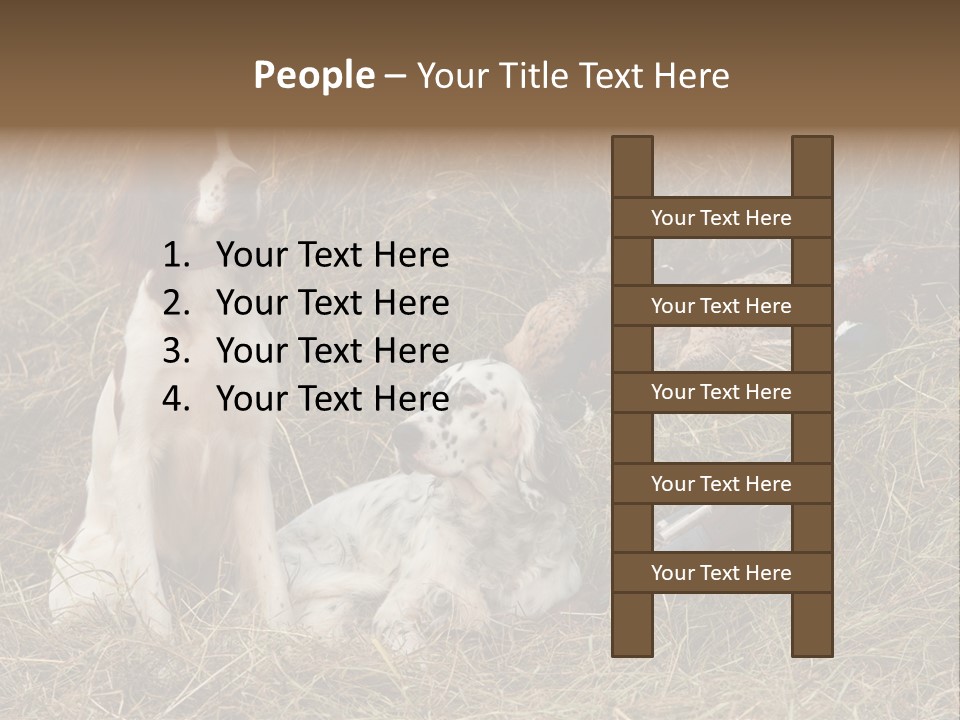 Grass Obedient Sport PowerPoint Template