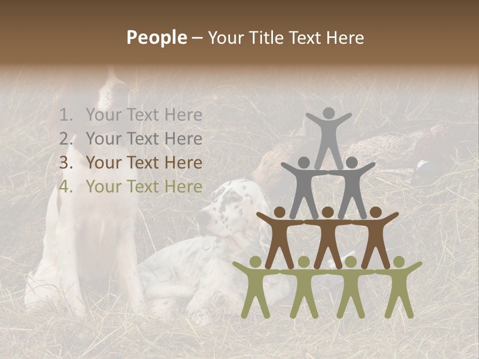 Grass Obedient Sport PowerPoint Template