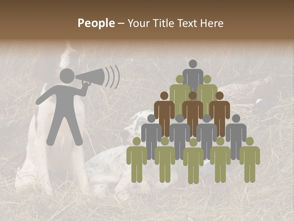 Grass Obedient Sport PowerPoint Template