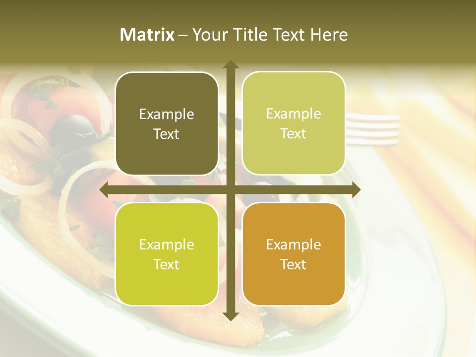 Orange Citrus Raw PowerPoint Template