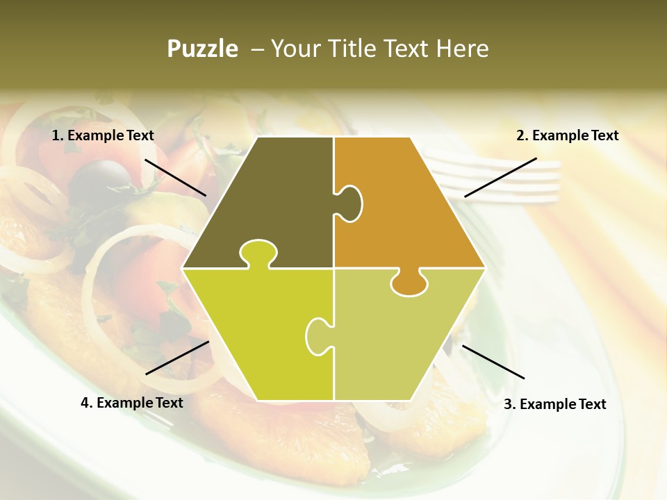 Orange Citrus Raw PowerPoint Template
