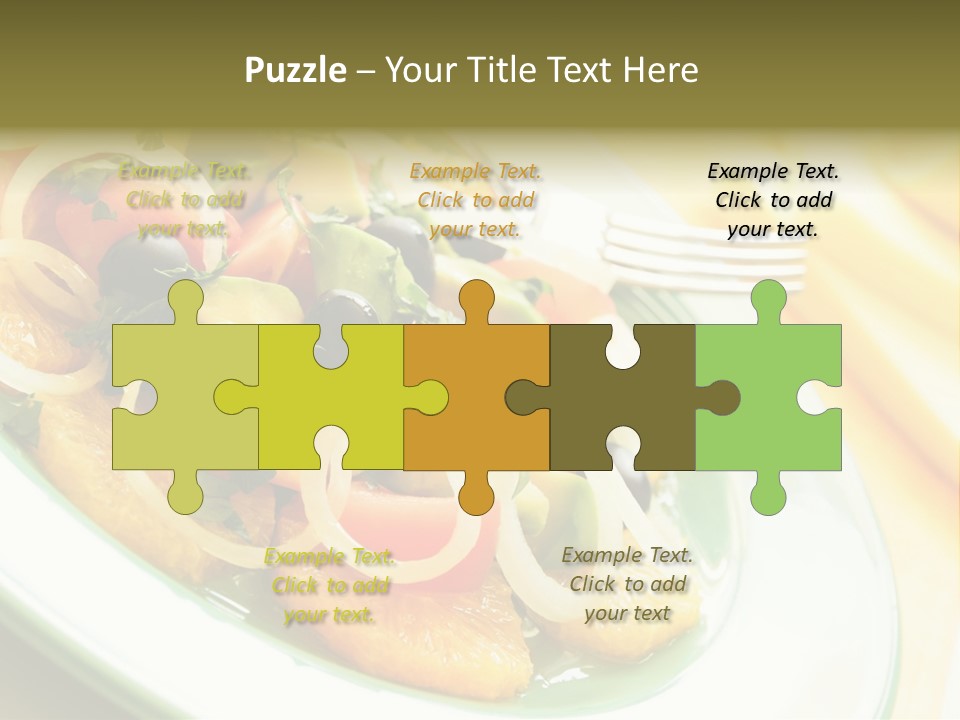 Orange Citrus Raw PowerPoint Template