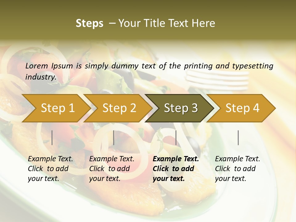 Orange Citrus Raw PowerPoint Template