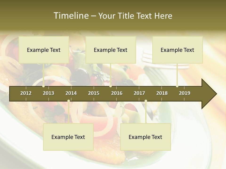 Orange Citrus Raw PowerPoint Template