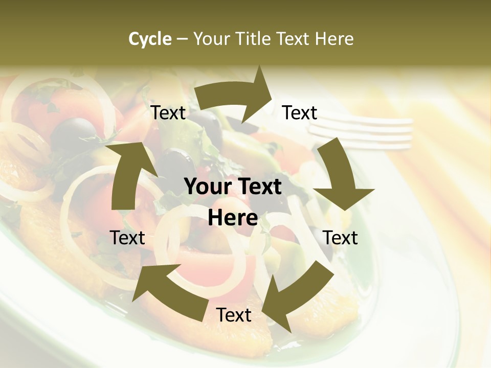 Orange Citrus Raw PowerPoint Template