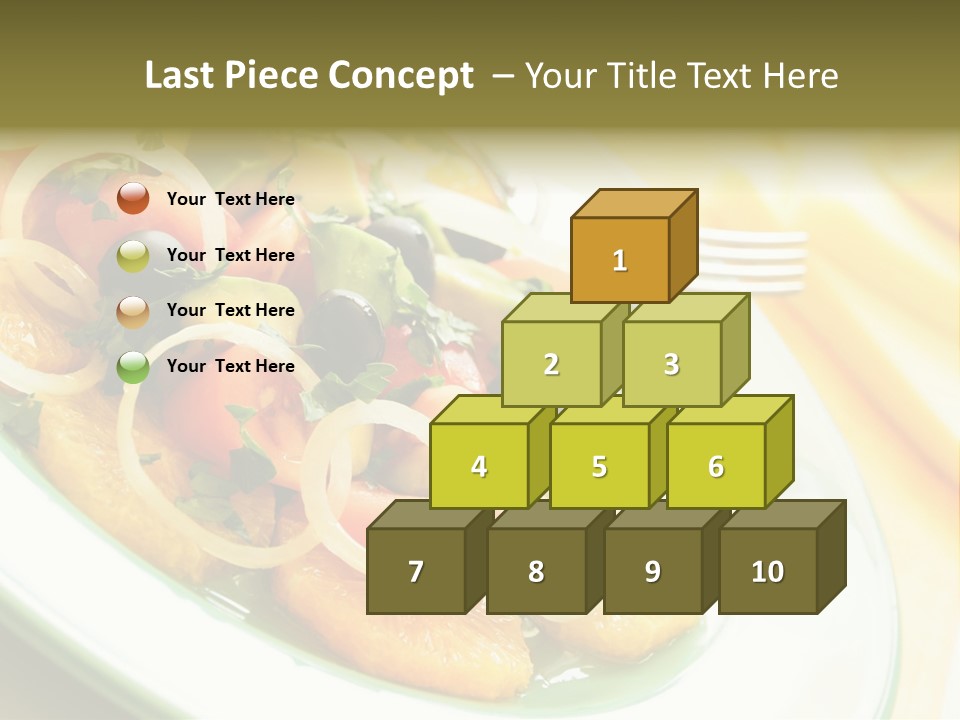 Orange Citrus Raw PowerPoint Template