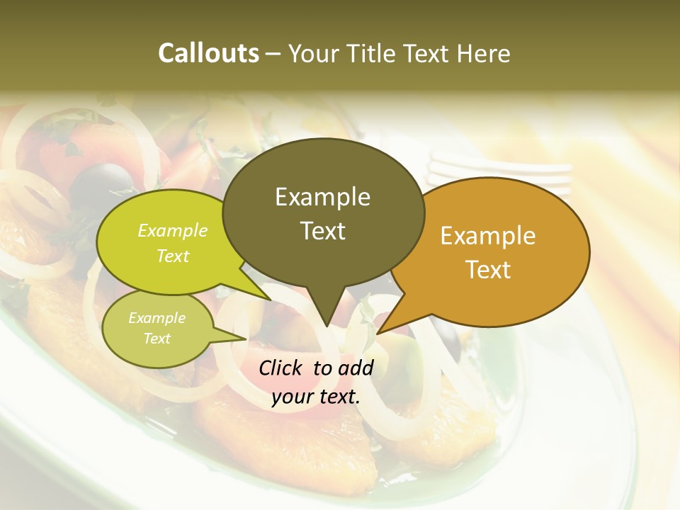 Orange Citrus Raw PowerPoint Template