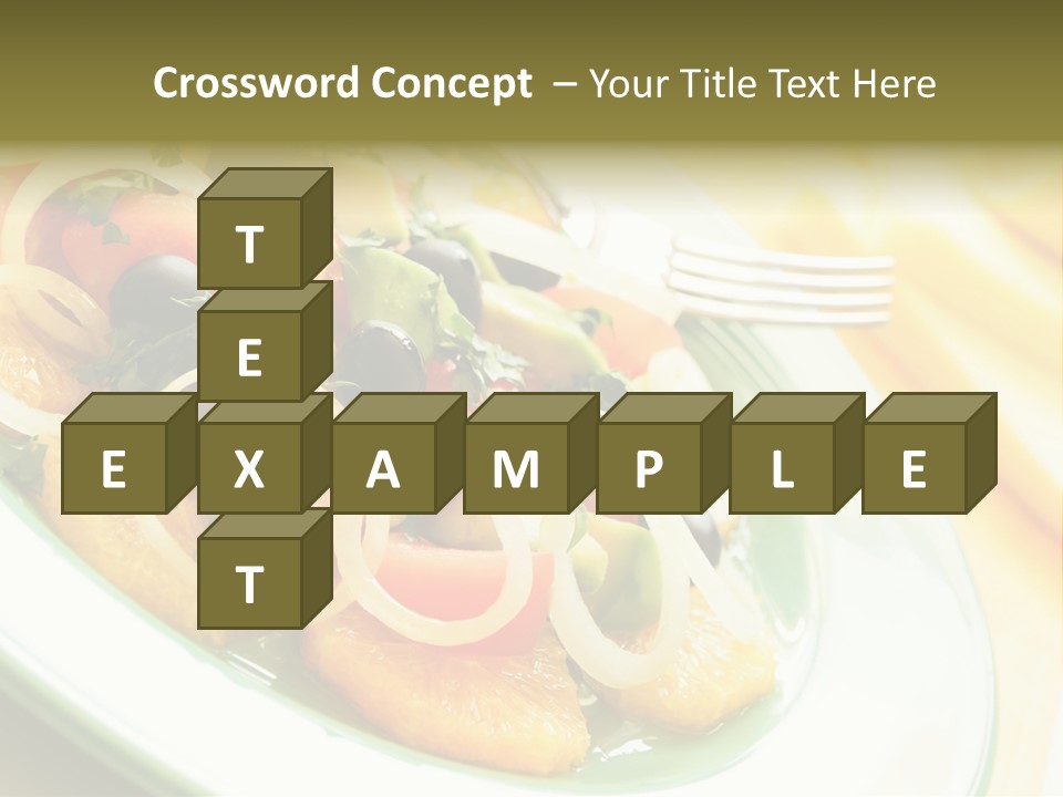 Orange Citrus Raw PowerPoint Template