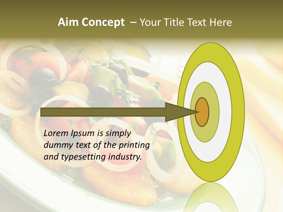 Orange Citrus Raw PowerPoint Template