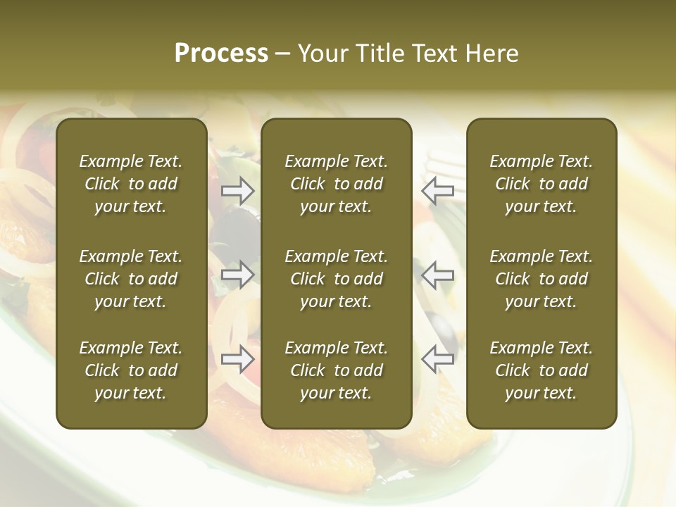 Orange Citrus Raw PowerPoint Template
