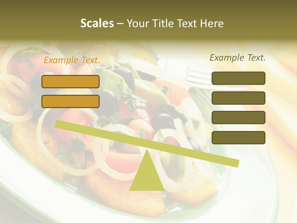 Orange Citrus Raw PowerPoint Template