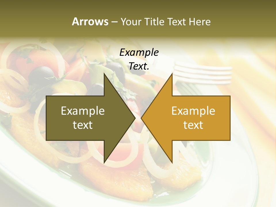 Orange Citrus Raw PowerPoint Template