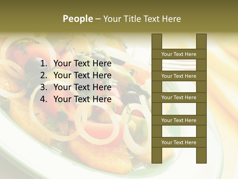 Orange Citrus Raw PowerPoint Template