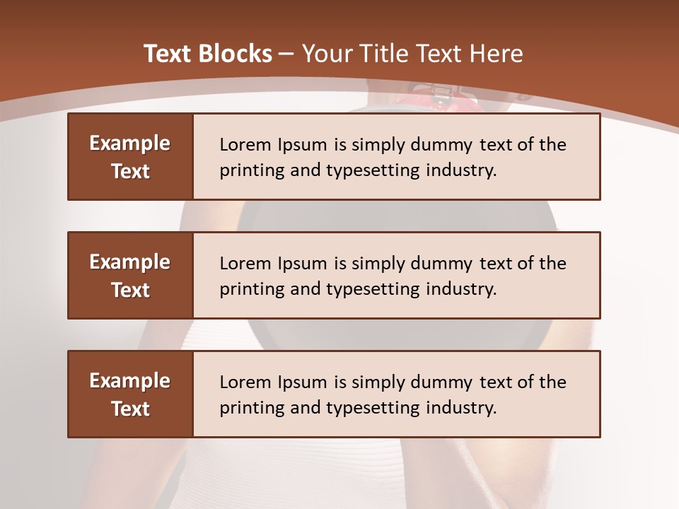 A Woman Holding A Megaphone In Front Of Her Face PowerPoint Template