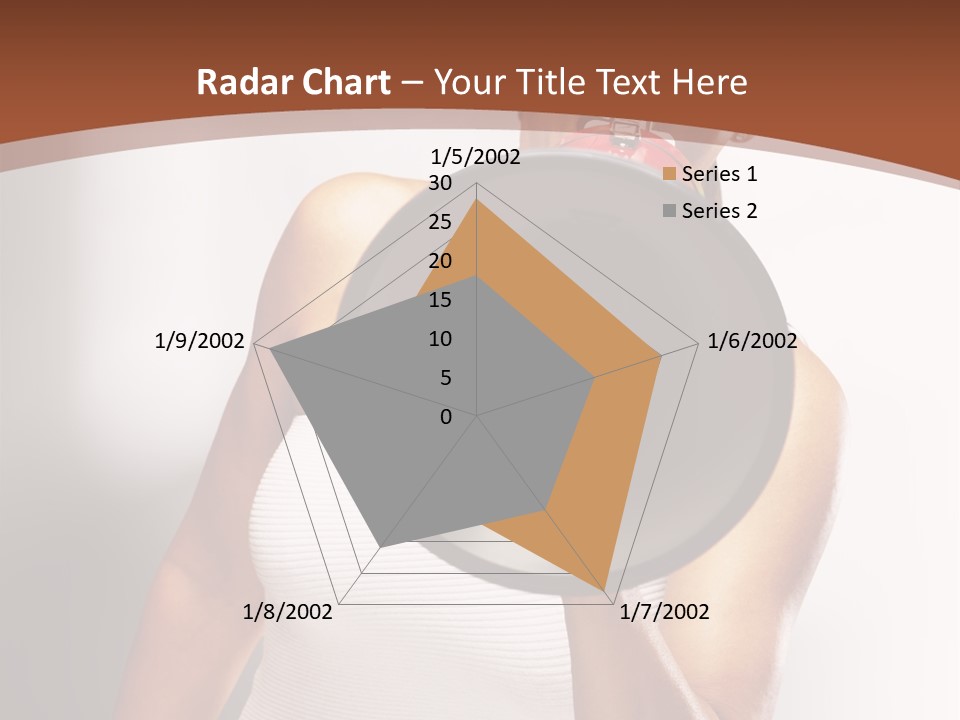 A Woman Holding A Megaphone In Front Of Her Face PowerPoint Template