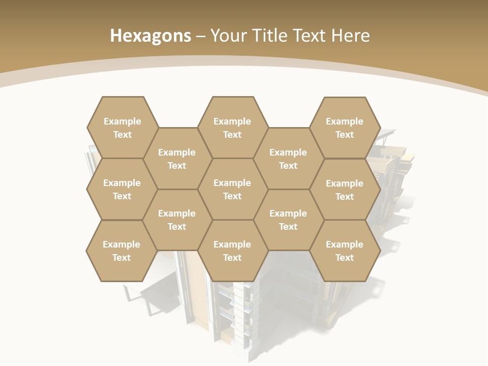 Work Perspective Silhouette PowerPoint Template