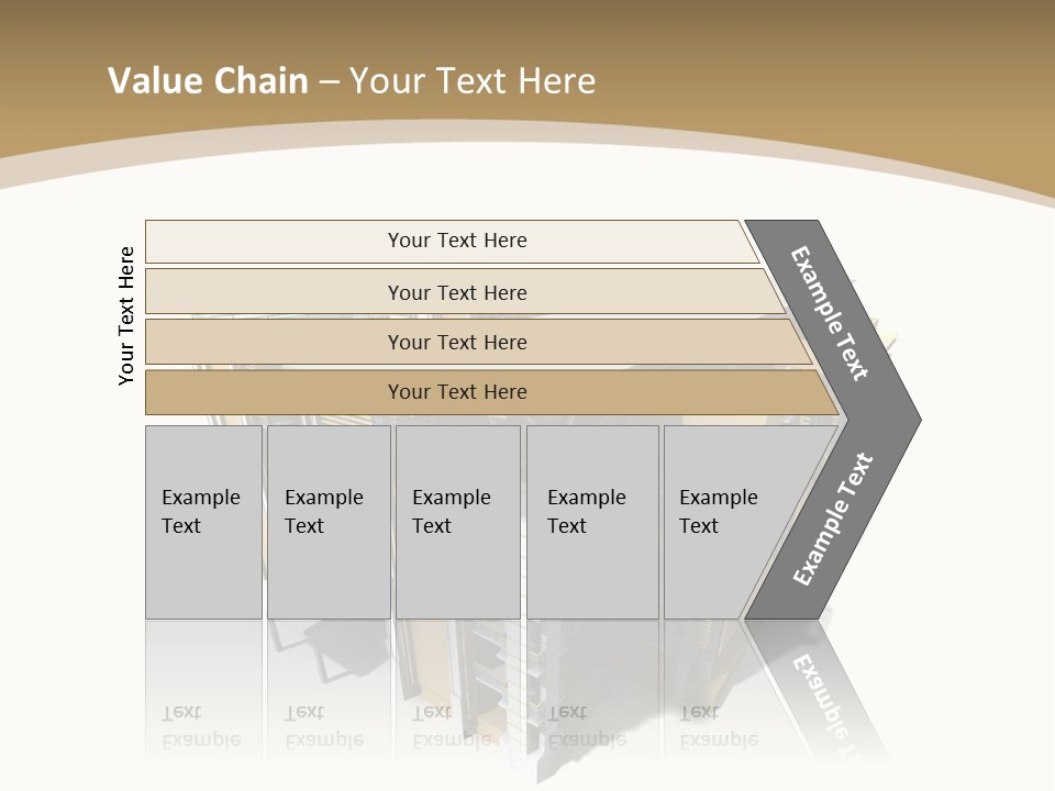 Work Perspective Silhouette PowerPoint Template
