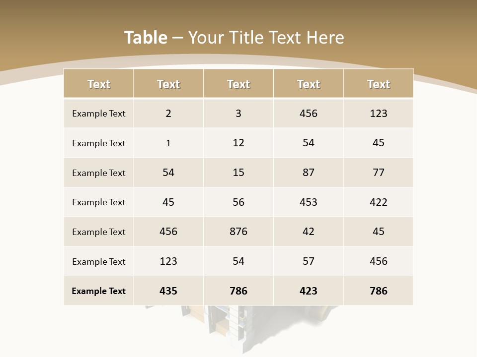 Work Perspective Silhouette PowerPoint Template