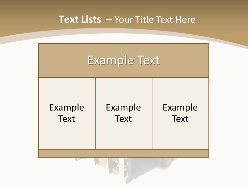 Work Perspective Silhouette PowerPoint Template