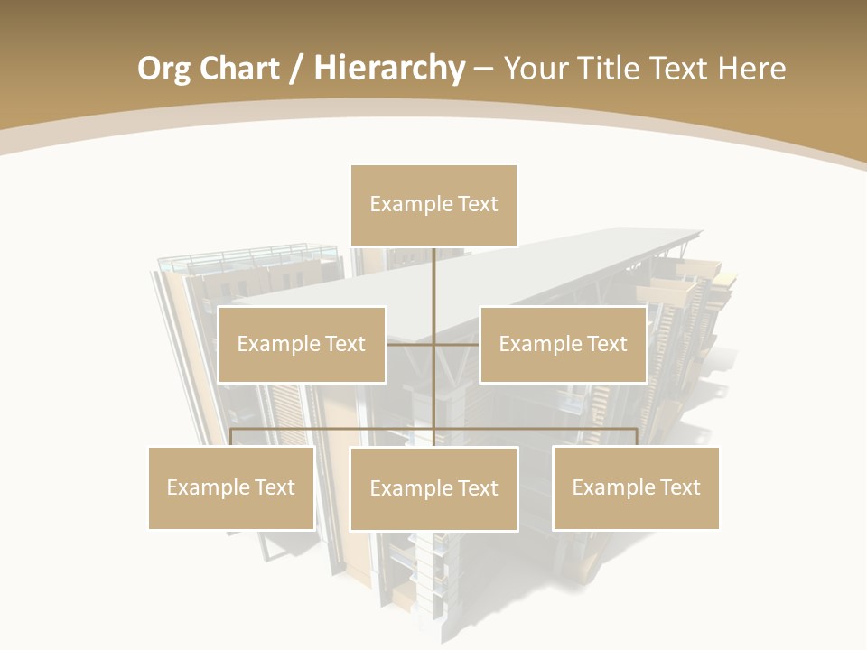 Work Perspective Silhouette PowerPoint Template