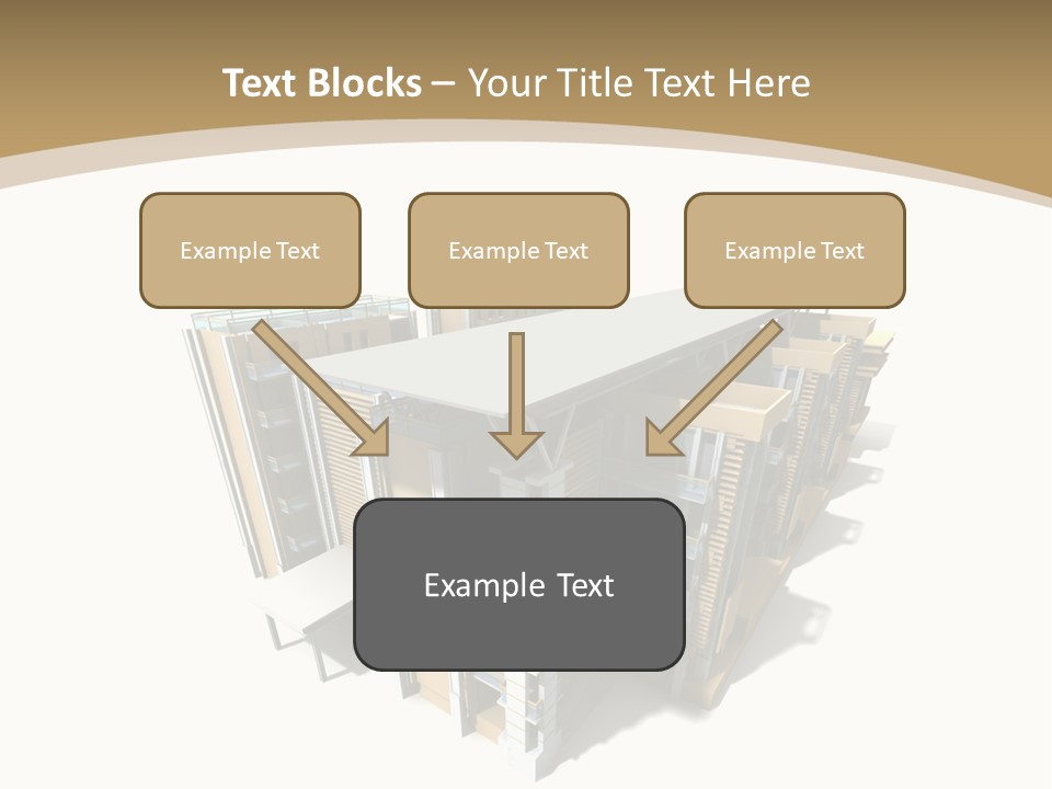 Work Perspective Silhouette PowerPoint Template