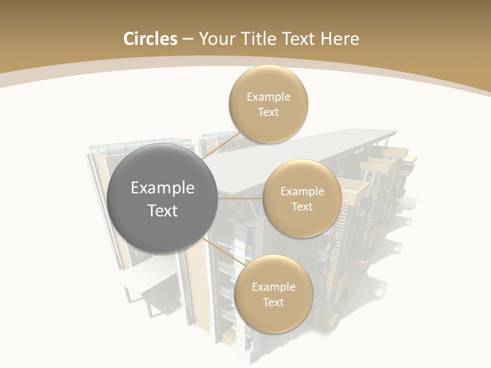 Work Perspective Silhouette PowerPoint Template