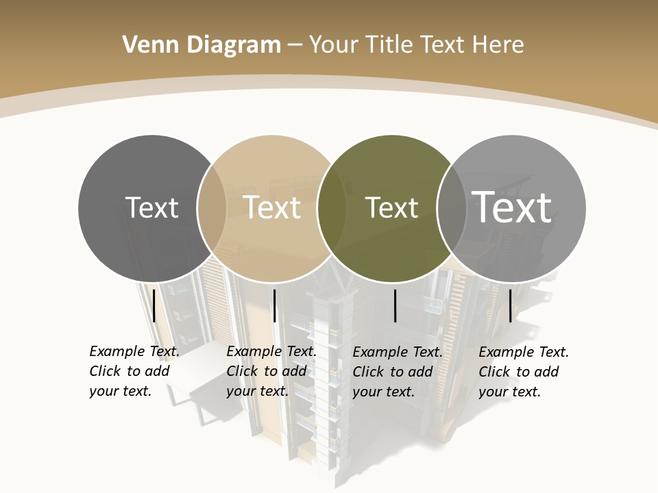 Work Perspective Silhouette PowerPoint Template