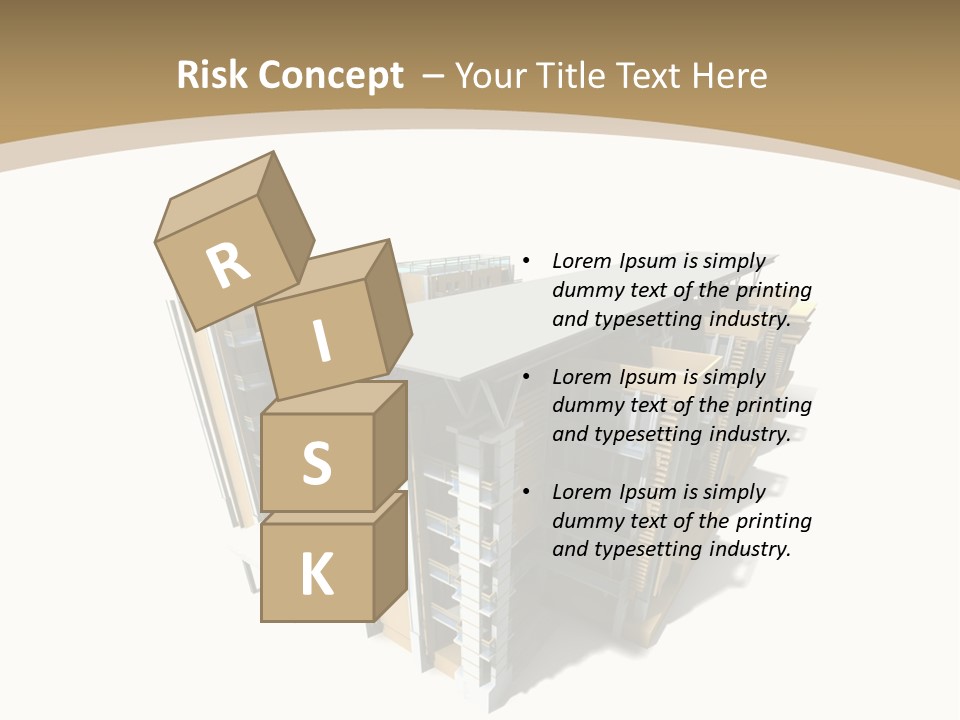 Work Perspective Silhouette PowerPoint Template