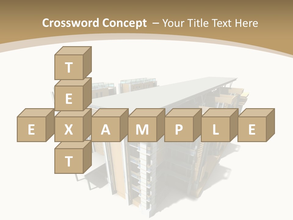 Work Perspective Silhouette PowerPoint Template