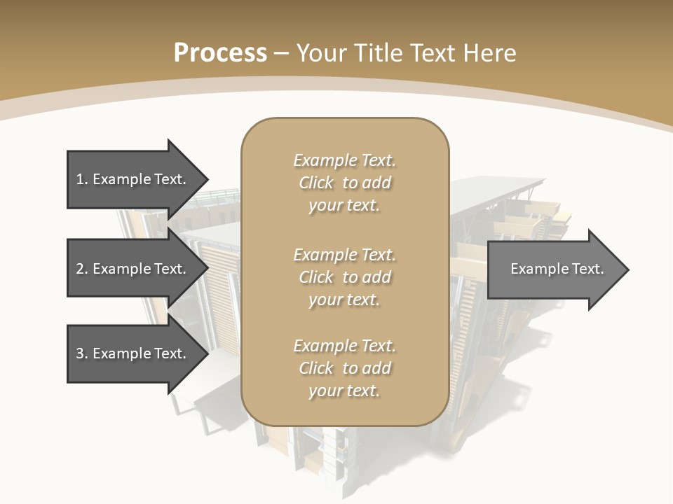 Work Perspective Silhouette PowerPoint Template
