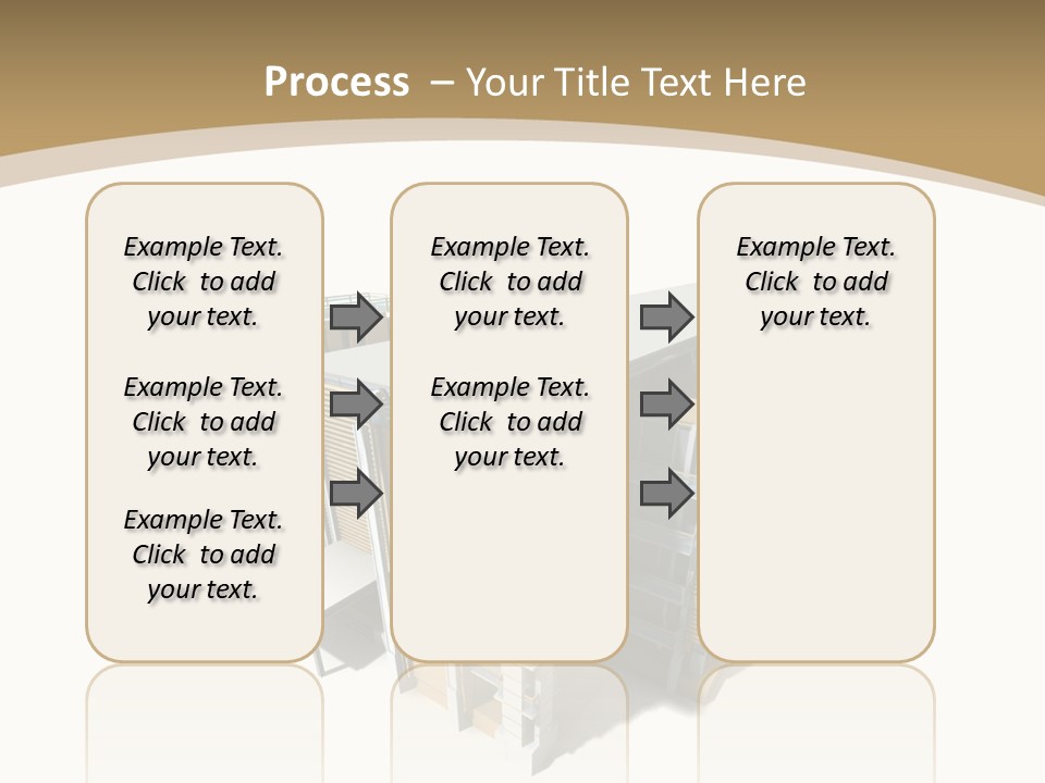 Work Perspective Silhouette PowerPoint Template