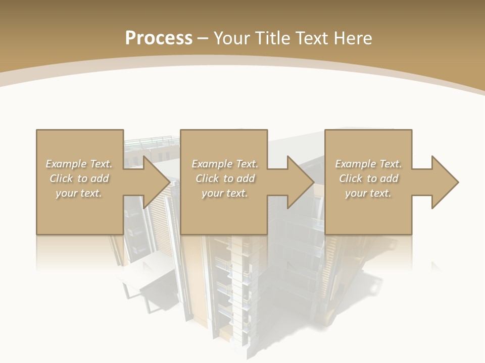 Work Perspective Silhouette PowerPoint Template