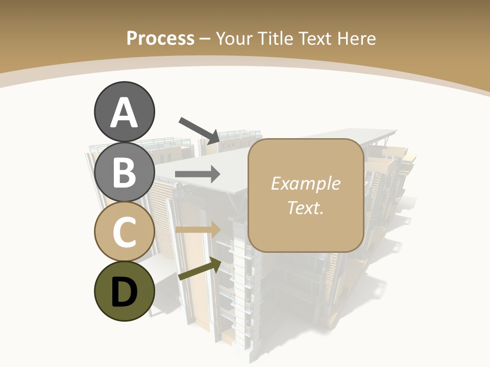 Work Perspective Silhouette PowerPoint Template