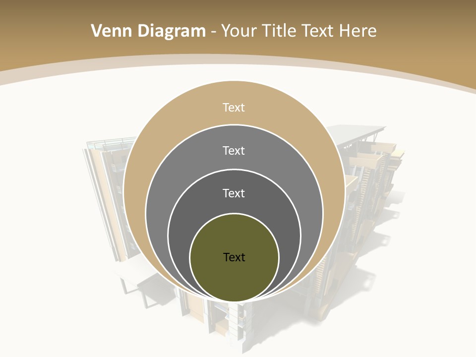 Work Perspective Silhouette PowerPoint Template