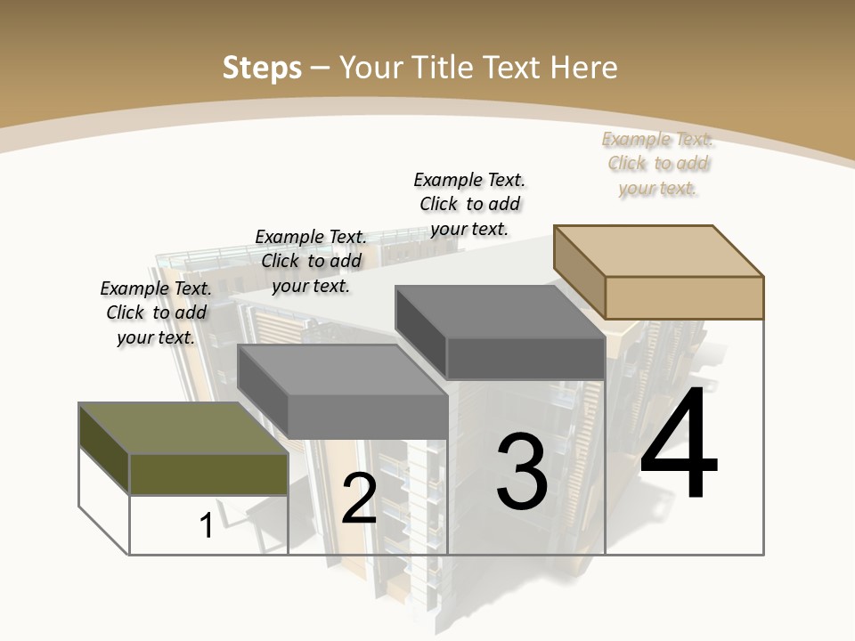 Work Perspective Silhouette PowerPoint Template