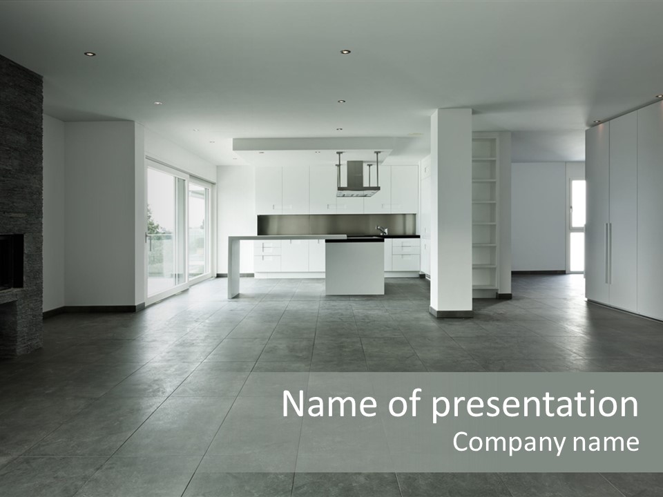 House Open Home PowerPoint Template